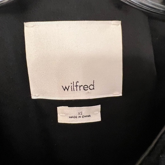 Wilfred Chatou lined faux fur vest in black, size XS - Picture 4 of 5